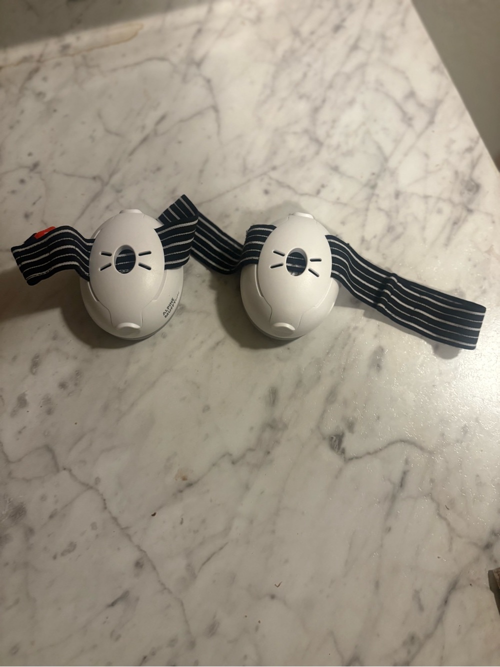 Stretchy and Velcro noise canceling headphones for babies